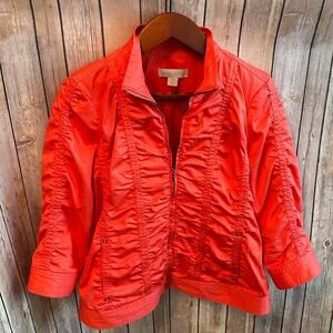 Laura Ashley super cute jacket/blazer, women’s size medium, coral color, used